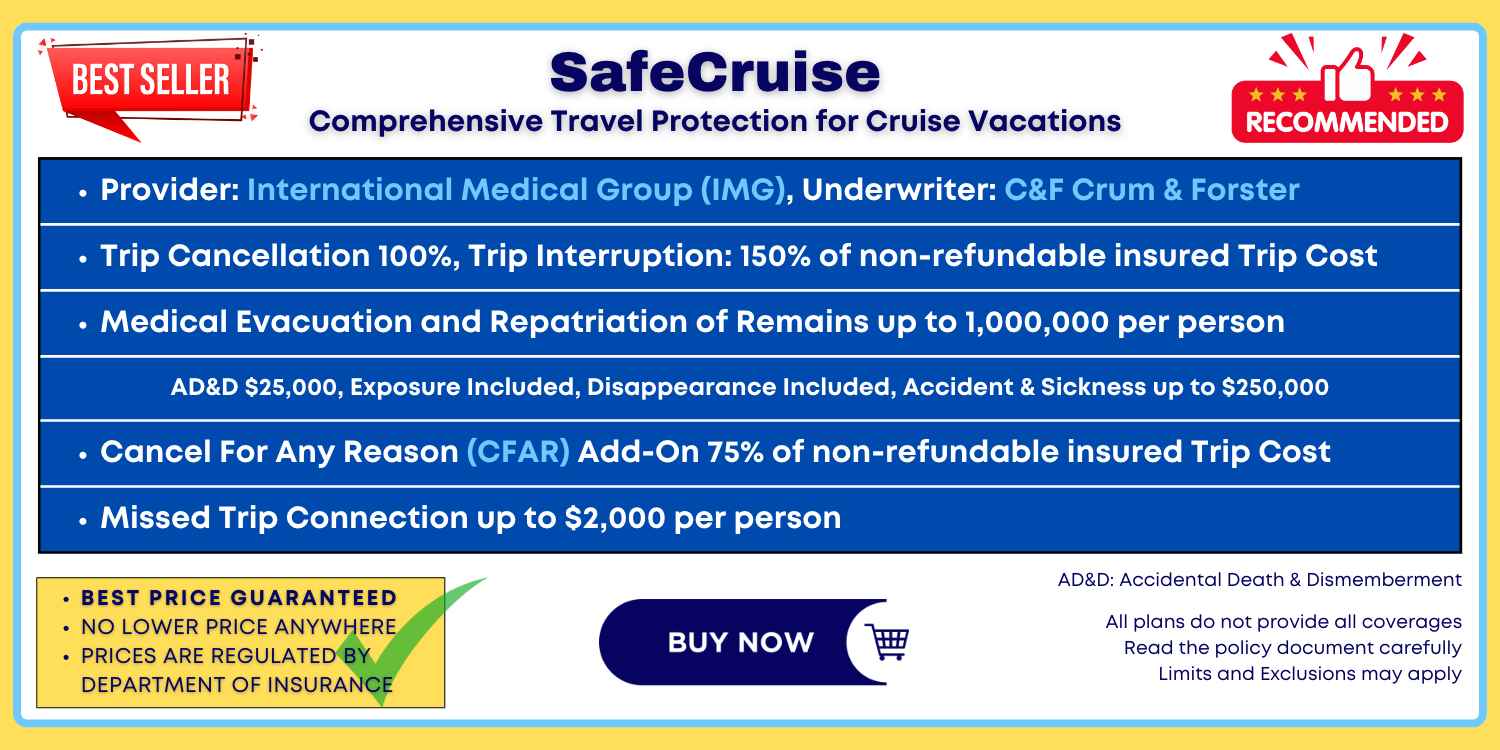 cruise insurance benefits
