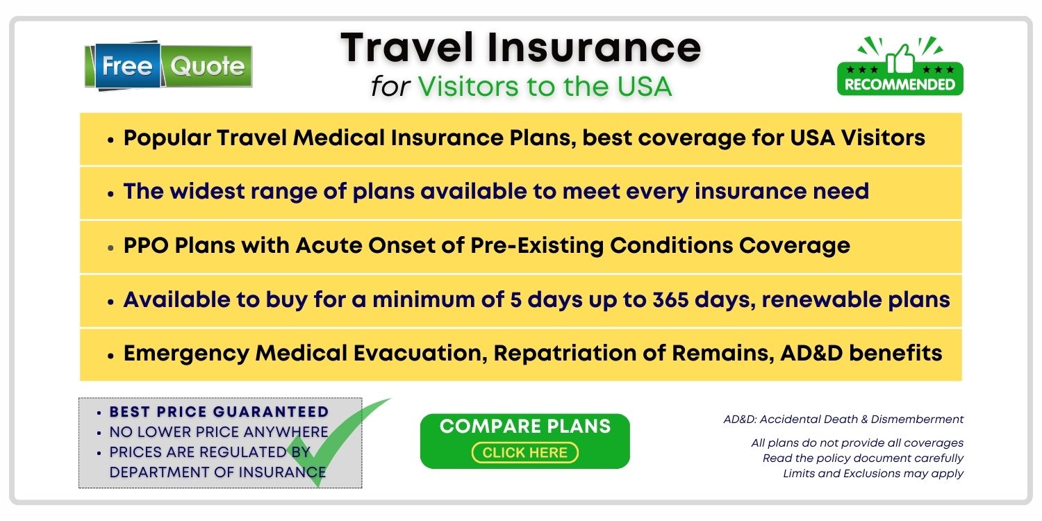 travel insurance for the usa