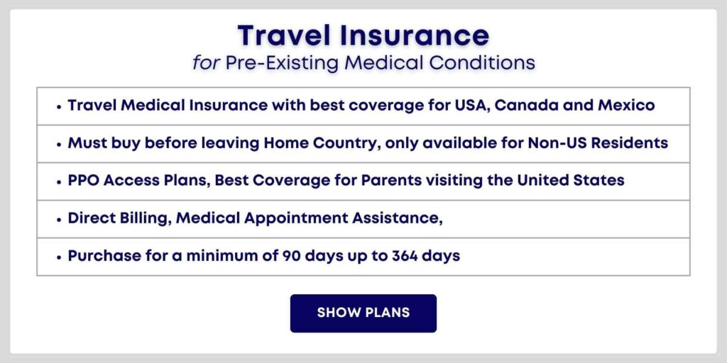 INF Diplomat America Travel Insurance