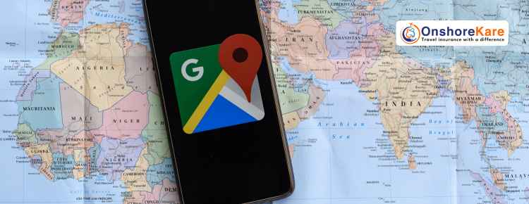 Google Maps Offline, No Internet Access
