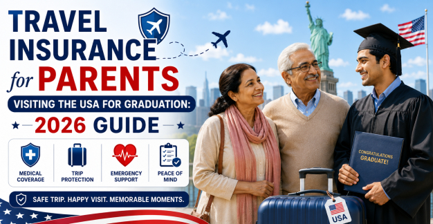 Travel Insurance for Parents Visiting the USA for Graduation: 2026 Guide
