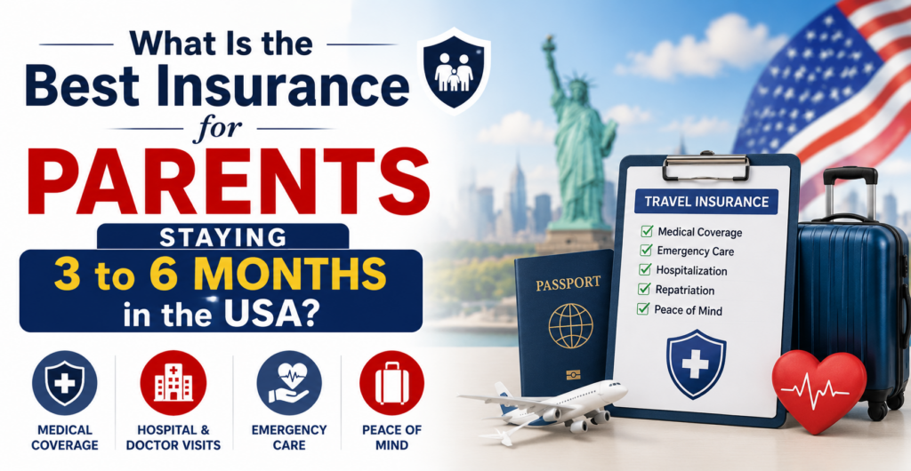 What Is the Best Insurance for Parents Staying 3 to 6 Months in the USA?