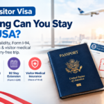 B1/B2 Visa Stay in the USA: Validity, I-94, Extensions and Visitor Insurance